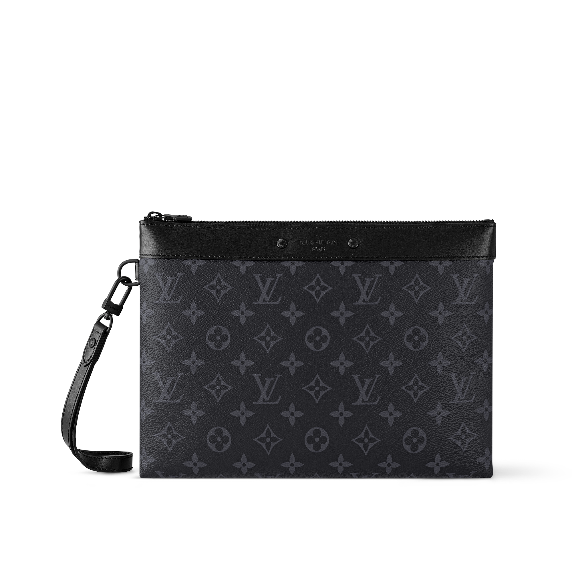 To Go Pochette Monogram Eclipse Canvas Travel LOUIS VUITTON